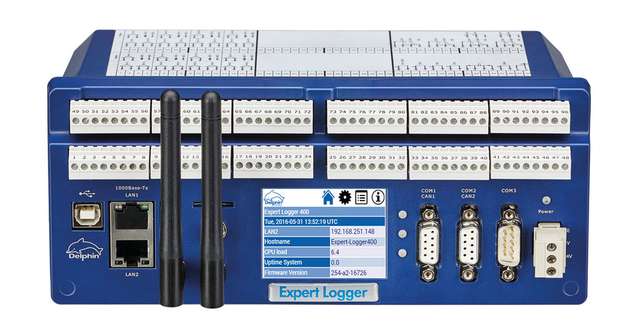 Delphin hat den Kommunikationsstandard OPC UA erstmals in dem kombinierten Datenlogger und Automatisierungsgerät Expert Logger 400 integriert. 