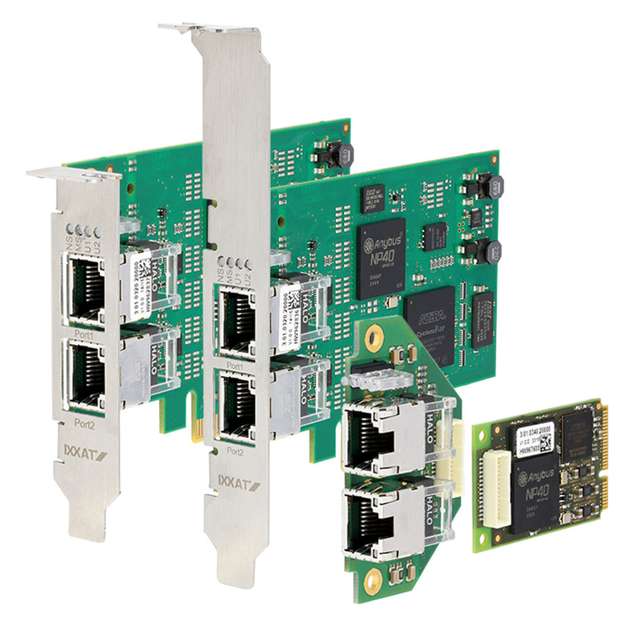 Die PC-Interfacekarte IXXAT INpact gibt es in verschiedenen Ausführungen für die PCIe-Schnittstelle.