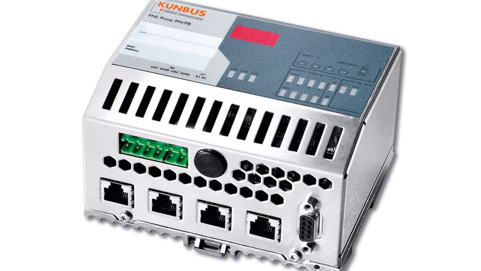 Kunbus bietet verschiedene Lösungen für die industrielle Kommunikation an.