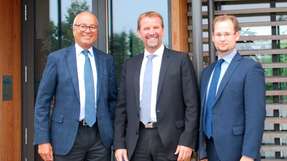 V.l.n.r: Alfred Lipp, Leiter Vertrieb und Marketing von Bürklin Elektronik, Markus Lorenz, European Industrial Distribution Sales Manager von Molex und Kai Notté, Produktmanager von Bürklin Elektronik