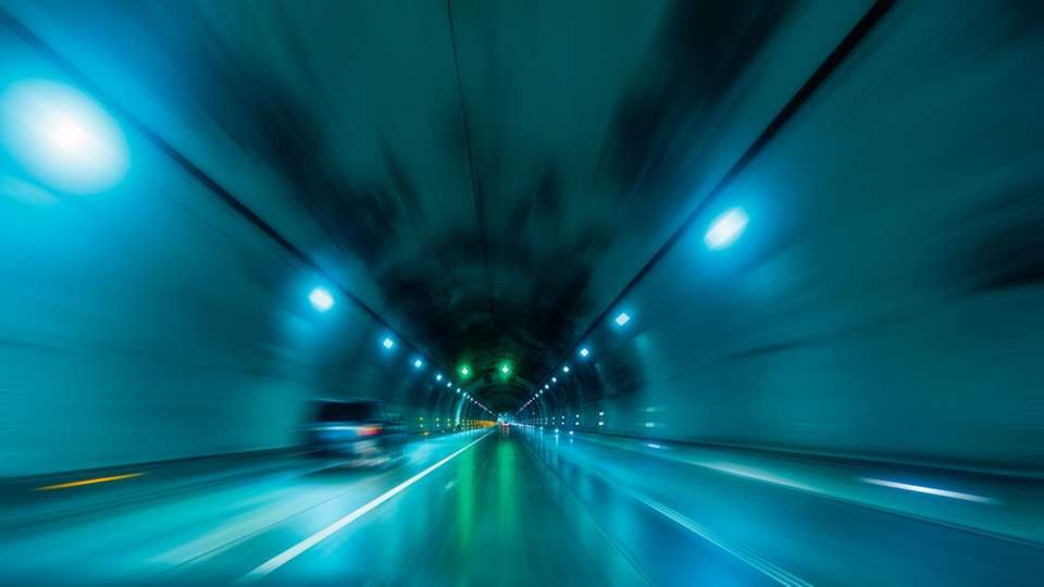 Durch den 2,5 Kilometer langen Prado Carénage Tunnel lässt sich die Stadt Marseille schnell und einfach durchqueren, ohne die Autobahn verlassen zu müssen.