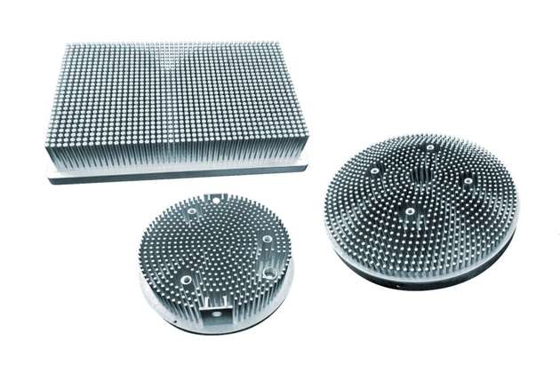 CTX Thermal Solutions präsentiert in München einen neuen kaltfließgepressten Stiftkühlkörper aus Reinaluminium. Der LED-Hochleistungskühlkörper weist laut Hersteller eine mindestens 30 Prozent höhere Kühlleistung auf als Strangpresskühlkörper in gleichen Dimensionen.