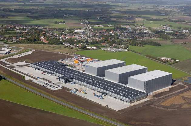 Das Verteilzentrum von JYSK in Uldum soll um ein viertes Hochregallager erweitert werden.