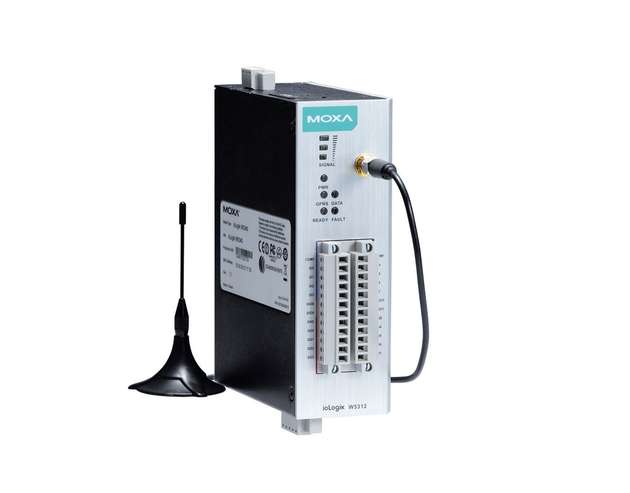 Kompakt: Die drahtlosen Remote Terminal Unit vereint GPRS-Modem, I/O-Controller und Datenlogger in einem Gerät.
