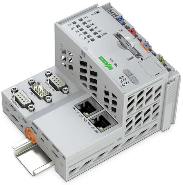 Der PFC100/200 von Wago wurde auf der SPS IPC Drives 2015 live auf der Roten Couch Express präsentiert: http://www.industr.com/A-und-D-Magazin/de_DE/videos/controller-pfc100-713499