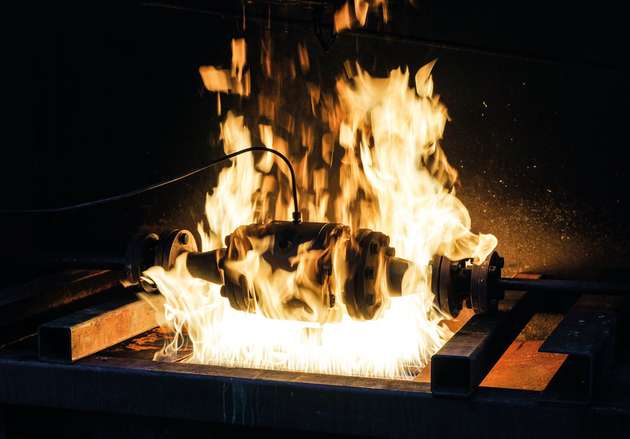 Fire-Safe-Tests gehören bei vielen Hochleistungsarmaturen zum Standard.