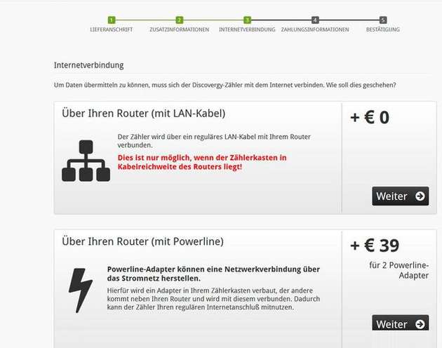 Unerwartete Komplikation: Die preisgünstigste Lösung setzt voraus, dass der Router sich per LAN-Kabel an den neuen Stromzähler anstöpseln lässt.