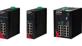 Die drei neuen PoE+-Produkte NT24k-16TX-POE, 1008TX-POE+ und 1000-POE4+.