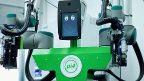 Ob in der Industrie, im Sicherheitsdienst, Catering oder mit Avatarfunktion für pflegebedürftige Menschen: Die von PI4Robotics entwickelten menschenähnlichen Roboter we Yolandi Workerbot können die verschiedensten Aufgaben übernehmen.