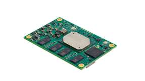 Das kompakte Modul TQMxE39M für Real-Time-Anwendungen.