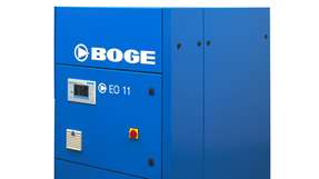 Mit dem EO 11 Scrollkompressor deckt Boge ab sofort die Leistungssegmente von 5,5 kW bis 22 kW ab. 