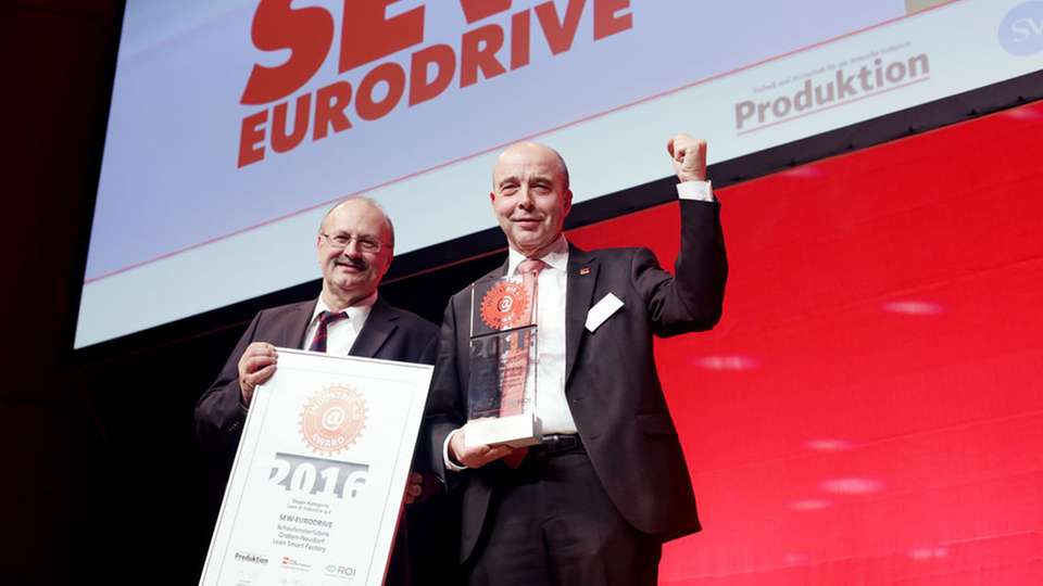 SEW-Eurodrive ist Preisträger für Lean & Industrie 4.0