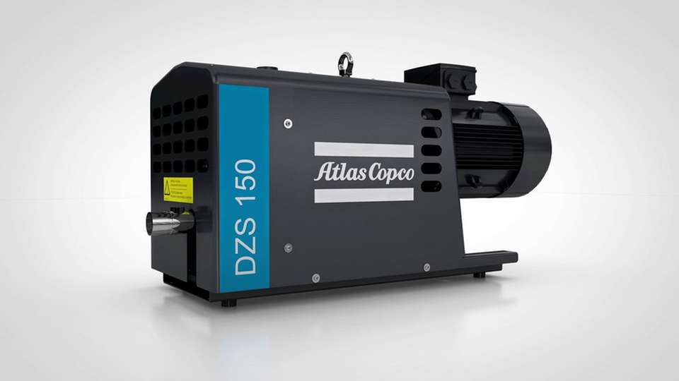 Durch ihre Bauweise erweisen sich die neuen Klauen-Vakuumpumpen DZS von Atlas Copco als besonders pflegeleicht.