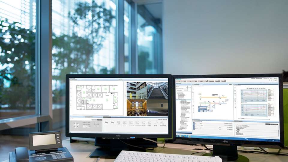 Software ist Trumpf: Die Siemens-Division Building Technologies will sich künftig stärker auf Software, wie die Gebäudemanagementplattform Desigo CC konzentrieren.