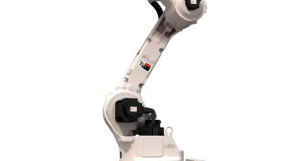 
                        
                        
                          Der Roboter hat eine Reichweite von 1700 mm und trägt bis zu 20 kg
                        
                      