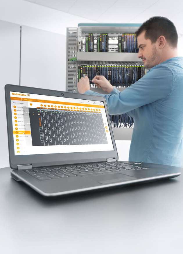 Mit dem Webserver von Weidmüller parametrieren und simulieren Anwender die Funktionsfähigkeit von Ein- und Ausgängen, ohne dass eine Steuerung angebunden sein muss.