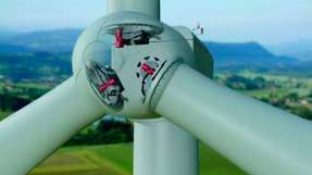 
                        
                        
                          Frischer Antrieb: Ein neues elektrischen Pitchsystem lässt sich dank hoher Modularität flexibel in Anlagen von 1,5 bis 3 MW integrieren.
                        
                      