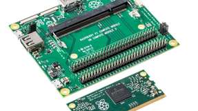 Das Raspberry Pi 3 Compute Module ist für die Integration in industrielle Anwendungen konzipiert.