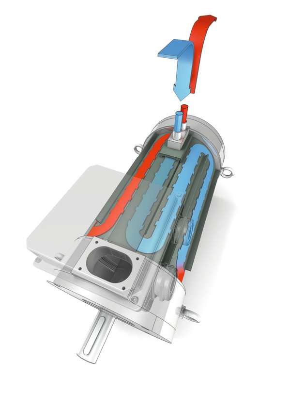 Der KW1-Motor liefert lüfterlose Leistung auf engem Raum.