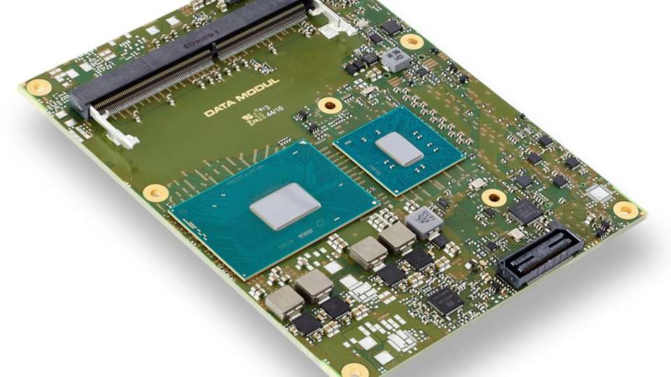 Kaby Lake - COM Express Modul bei Data Modul auf der Embedded World.