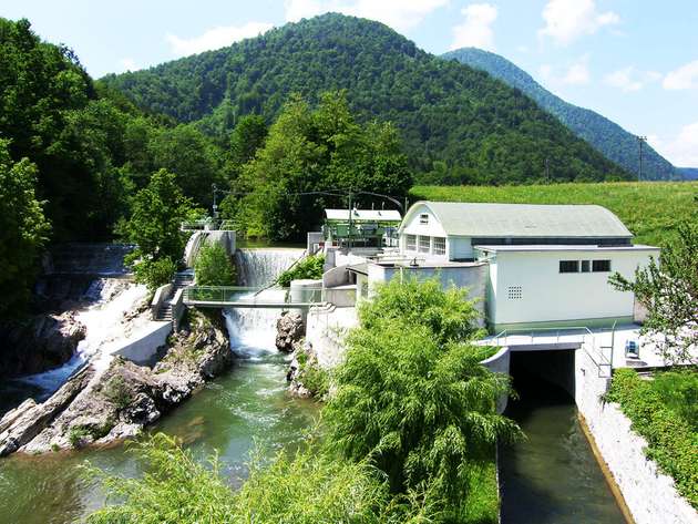 Gorenjske Elektrarne betreibt 15 Wasserkraftwerke, 23 Photovoltaik-Anlagen und drei Kombikraftwerke in ganz Slowenien.