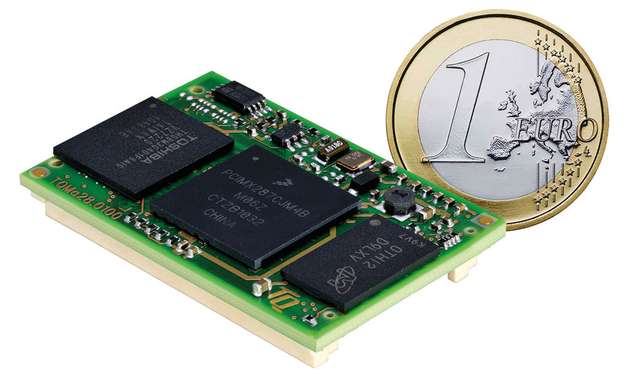 Mit einer Größe von nur 40 mm x 26 mm passt das TQ-Modul TQMa28 in nahezu alle Geräte und Anwendungen. So sind u.a. IoT-fähige Handheld-Messgeräte denkbar.  