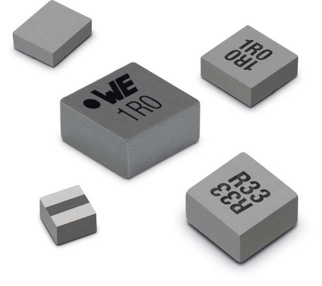 Die SMD-Speicherinduktivität WE-MAPI, die kleinste gewickelte Metal-Alloy-Speicherdrossel der Welt.