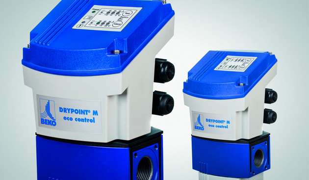 Bei dem Trockner Drypoint M Eco Control lässt sich erstmals ein fester Drucktaupunkt einstellen.
