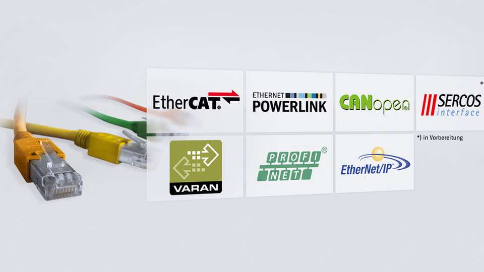 Die Umrichterreihen b maXX 2500, 3300, 4400 und 5000 von Baumüller sind ab sofort mit zertifizierter Powerlink-Schnittstelle
erhältlich.