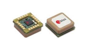 Nur 15,5 x 15,5 x 6,3 Millimeter misst das neue GNSS Empfängermodul SAM M8Q von U-Blox.