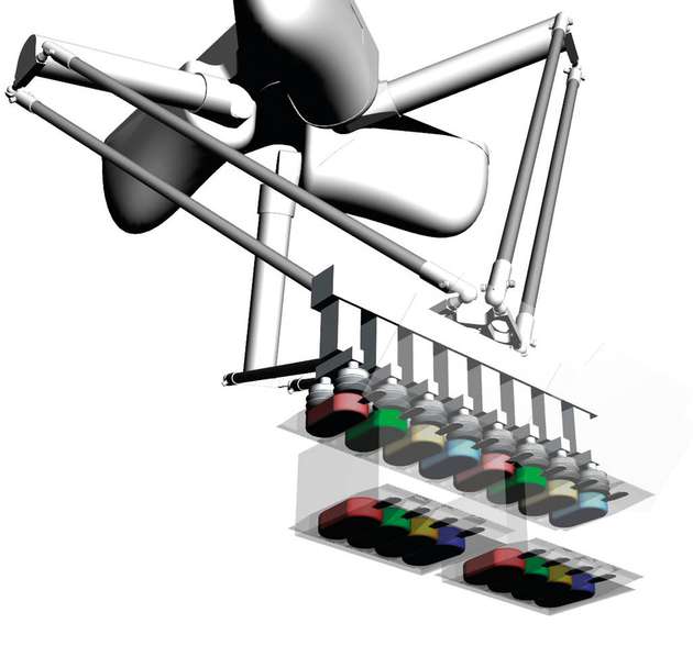 Die Allen-Bradley-Automatisierungssteuerung ControlLogix kann bis zu vier Roboter parallel steuern.