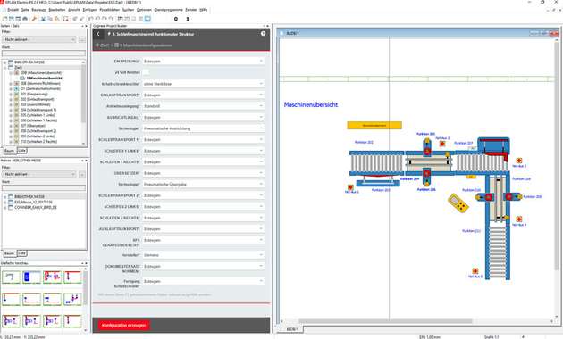 Screenshot aus Eplan Cogineer.