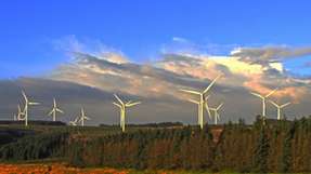 Der Windpark in Wales ist Vattenfalls bisher größtes Onshore-Windprojekt.