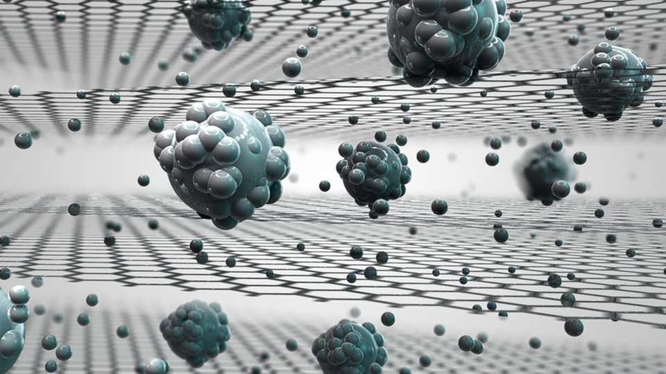Mit Membranen aus Graphen lassen sich selbst kleinste Teilchen aussieben.
