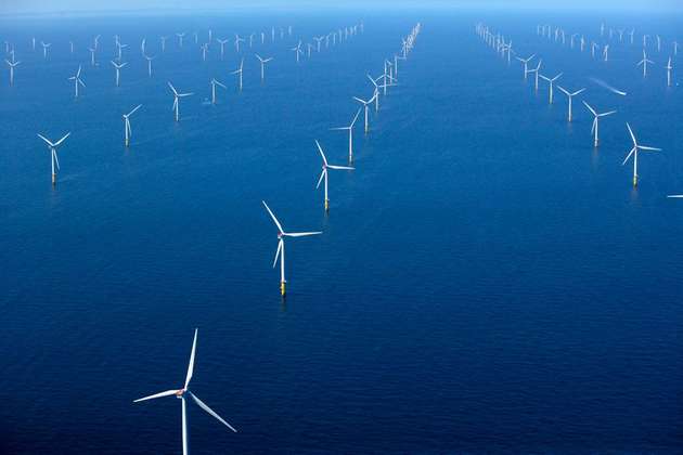 Windkraft ohne Ende: An dem Windpark sind neben RWE auch die Stadtwerke München und Siemens beteiligt.