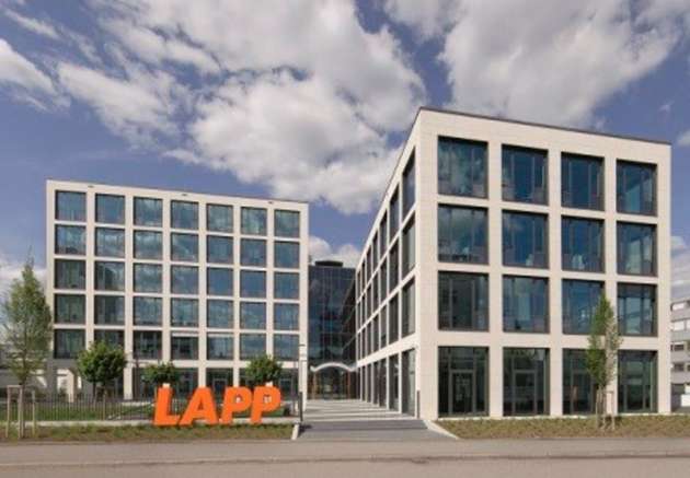 Am Firmenhauptsitz in Stuttgart-Vaihingen hat die Lapp Gruppe ein Gebäude mit modernem Bürokonzept errichtet.