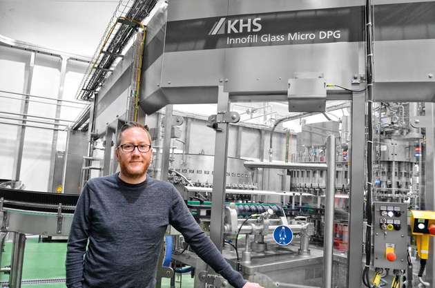 Simon Walkden, Chief Operating Officer bei Thornbridge: „Dank der deutlich höheren Geschwindigkeit füllen wir aktuell eine größere Menge ab und brauchen dafür nur noch zwei bis drei Tage."