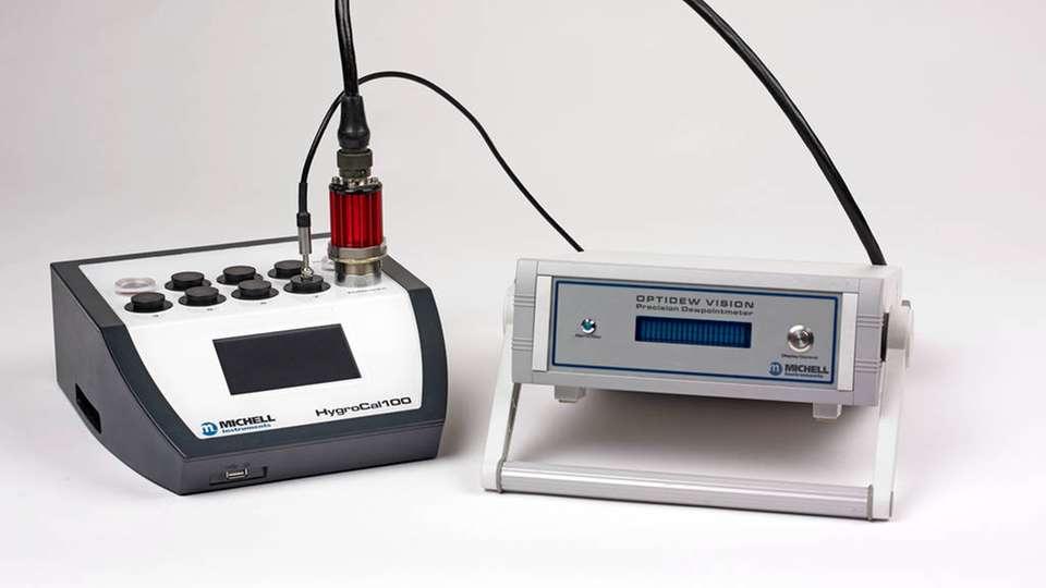 Der Hygrocal100 eignet sich in idealer Weise für automatische Verifizierungen von Feuchtesensoren verschiedener Hersteller direkt vor Ort.