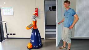 Bis ein Roboter einen Menschen bitten kann, ihm die Tür zu öffnen, ist es ein langer Weg.