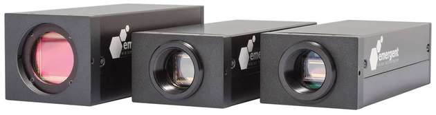 10GigE-Kameras von Emergent Vision können direkt über ein Glasfaserkabel an den PC angeschlossen werden.