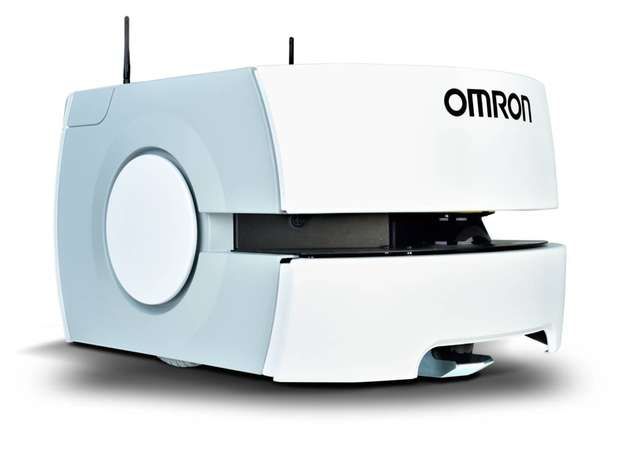 Omron bietet mit der LD Serie mobile und autonome Transportroboter an.