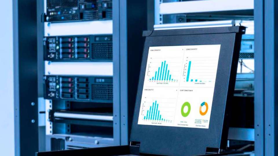 Virtualisierung unterstützt den sicheren und energieffizienten Betrieb von Rechenzentren.