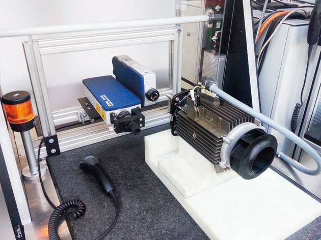 Laservibrometer werden auch bei der Montagekontrolle von Synchronmotoren für Pumpen in Heiz- oder Kühlsystemen eingesetzt. 