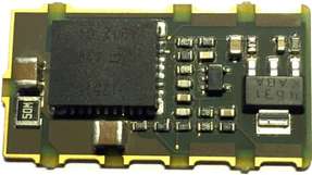 LED-Treiber mit einem MagI3C-Power-Modul, realisiert aus dem abgebildeten Schaltplan (s. Galerie).