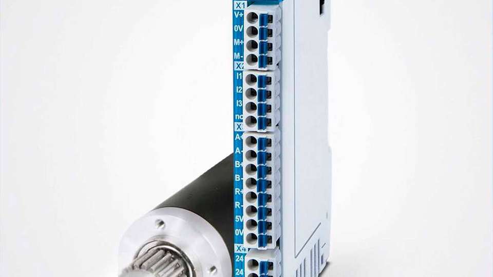 Kompaktes Modul zum Ansteuern von Gleichstrommotoren Das S-DIAS Modul ist kompakt in seiner Bauweise.