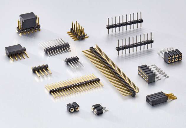 Die verschiedenen Steckverbinder mit Rastergrößen von 1,27 bis 2,54 mm decken eine breite Anwendungspalette ab.
