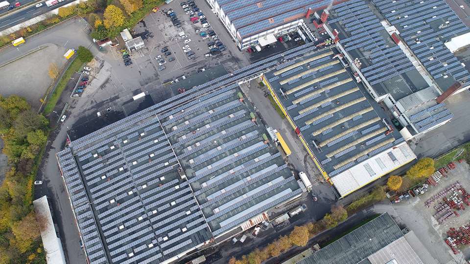 Den Strom aus dieser privaten PV-Anlage in Wuppertal kann man auf dem neuen Online-Stromhandelsplatz der WSW kaufen.