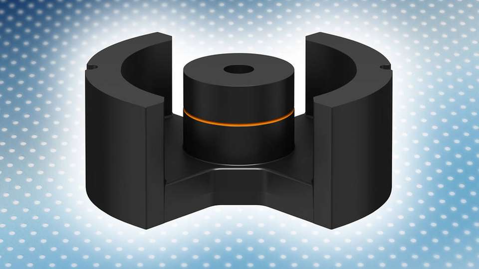 70 Prozent weniger Kupfer-Zusatzverluste  Ferrit-Kern mit verteilten Luftspalten von TDK.