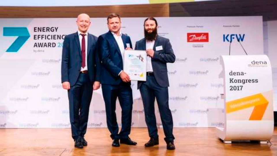 Krones gewinnt Energie Efficiency Award 2017