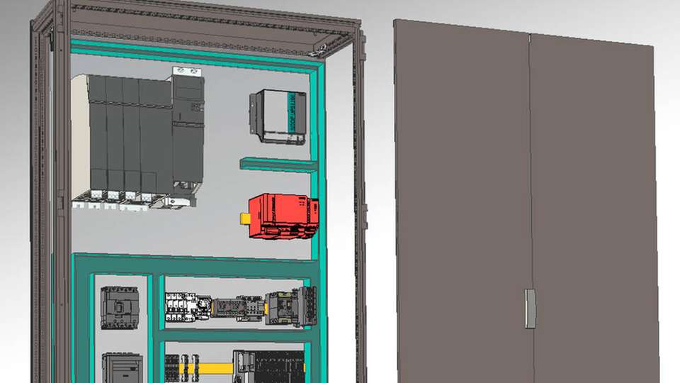 In der Disziplin „Cabinet Engineering (CE)“ der neuen WSCAD Suite 2018 werden die neuen 3D-Daten für eine fotorealistische Darstellung herangezogen.
